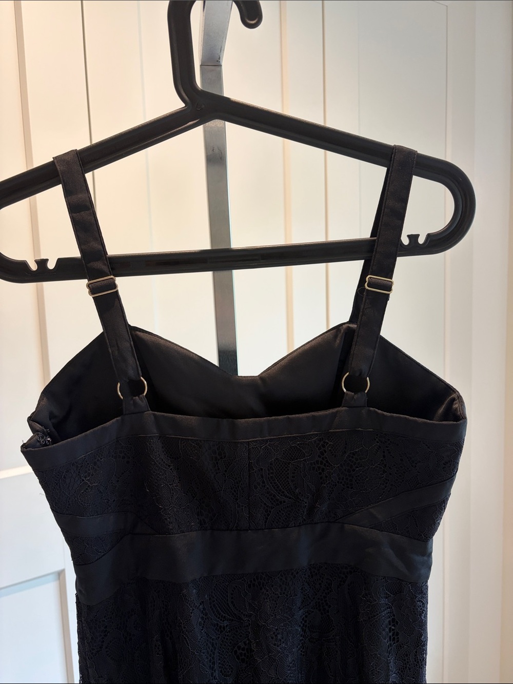 Marciano Black Lace Evening Dress - Picture 7 of 12